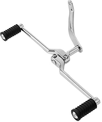 AUGUST SNOW Motorrad Schalthebel Für Für Softail Für Deluxe Für Fat Boy Für FLSTF 2007-2017 Motorrad Ferse Toe Schalthebel Schaltstange Hebelarm Fußschalthebel (Color : A)