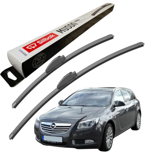 Silbak Windscreen Wipers, fits for VAUXHALL INSIGNIA SPORTS TOURER (02/2009-12/2017) Front Wiper Blades, 600mm/450mm