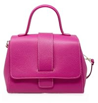 Chicca Borse Borsa a Mano Elegante con Tracolla da Donna in Pelle