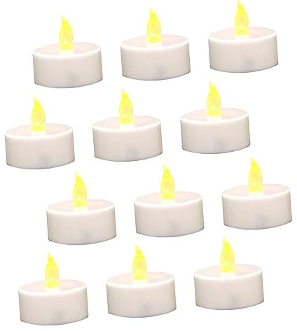 HOMOCONO Praktisches Simulationskerzenlampen-Set 12-TLG Dekoratives Licht Für Zuhause Bar Party Hochzeit
