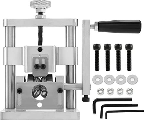 XNZJHPP Manual Wire Stripping Machine,Copper Wire Stripper 2-20mm Upgraded,Screw-type Adjustment Cutters Distance,Scrap Wire Stripper Machine w/Hand Crank