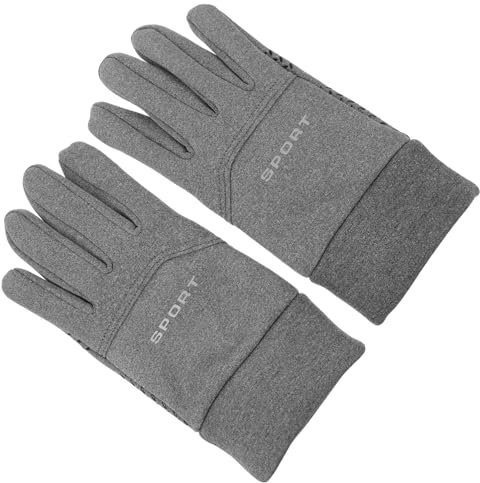 KICHOUSE 1paar Warme rutschfeste Outdoor-Handschuhe Für Herren Winddicht Touchscreen-Funktion Zum Radfahren Joggen Für Wintersportarten