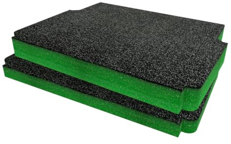 Shadow Foam Inserto para caja de herramientas con ruedas Toughbuild, insertos de espuma para organización de cajas de herramientas, cajas de herramientas y sistemas de almacenamiento de herramientas