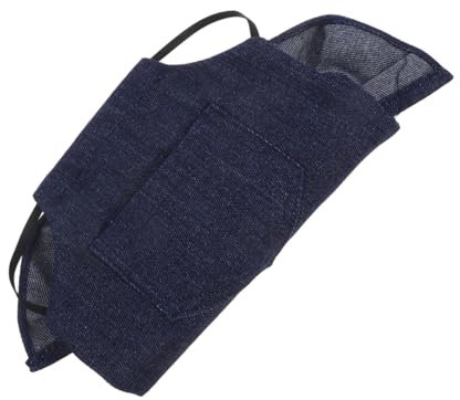 Toyvian Chicken Apron Denim Schürze Für Hühner Robuste Und Pflegeleichte Hühnersattel-jacke Rückenschutz Für Hennen Süßes Hühnerzubehör Für Hühnerstall