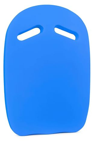 ADEPTNA Swimming Kickboard for Kids and Adults EVA Foam Swim Training Aid with Double Handles Lightweight, Anti-Slip, Buoyant Kick Float for Beginners Swim Kick Board (BLUE)