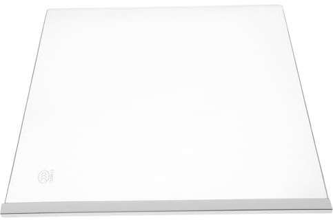 SHINEOFI Divisor de Refrigerador Vidrio Templado [] Separador Ajustable 30x30 Cm Accesorio para Organización Cocina Uso Frigorífico Doméstico