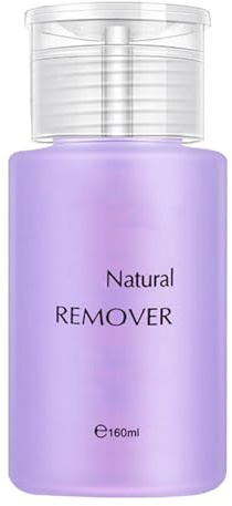 Gel Polish Remover Acetone - 160ML Gel Nail Polish Remover Cleaner - Nail Polish Remover Cleaner for Manicures And Pedicures - gel Remover for Nails Fast Action Removal for Nail Polish, Gels, Acrylics