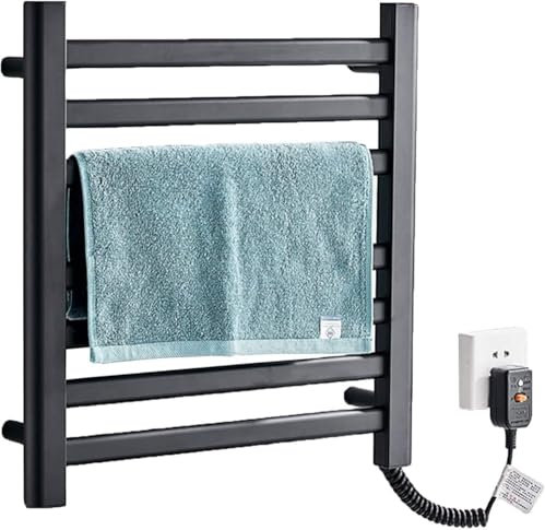 Scaldasalviette elettrico riscaldato, portatile, autoportante o a parete