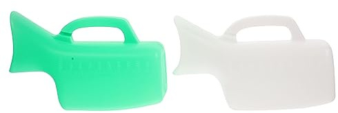 Homoyoyo Tragbare Urinflasche mit Abdichtung 1000ml 2 Stück-pack für Frauen und Faltbarer Kleiner Größe zum Trekking das Auto