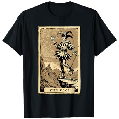 Tarotkarte Shirt Jester The Fool Major Arcana Tarotkarte T-Shirt