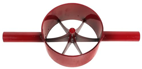 GARIOUANS Outil Manuel pour Fendre Le Bambou en 6 Pièces en Acier Rouge, pour Jardinage et Bricolage Poignée Allongée Coupe