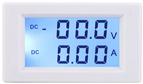 D853050 Voltímetro Digital DC amperímetro voltímetro amperímetro DC0 1999V DC0 1000A medidor de corriente de voltaje instalación integrada