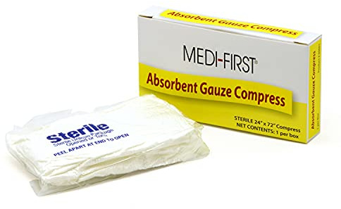 Medique Prodotti 69601 Garza Compress, 61 x 72 pollici, bianco