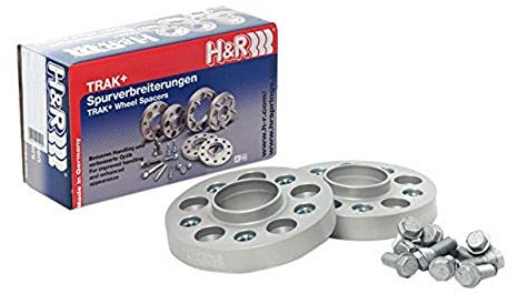H&R DRA-System Spürverbreiterungsatz 50mm pro Achse - Lochkreis 5x100 - Mittenzentrierung 57,1mm - System M14x1,5 - kompatibel mit Audi/Seat/Skoda/Volkswagen