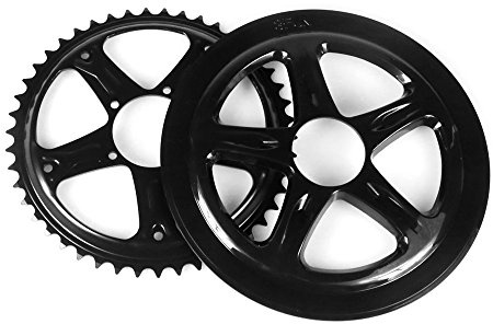 BAFANG Chainring for Mid Drive Kit : 52T Chain Ring for BBS02 BBS01 Mid Mount Motor, Chainwheel for Electric Bike Conversion Kits