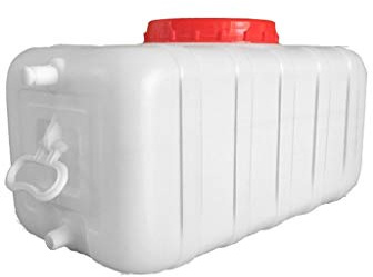 Touguqing Réservoir Stockage d'eau Voyage Bidon D'eau Distributeur 50L/100L/150L/200L Qualité Alimentaire Seau Carré Seau Plastique Portable Grande Capacité Réservoir D'eau Réservoir D'eau En