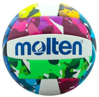 Molten MS500 Beachvolleybäll, Multicolor/Camo, 5