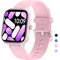 HENGTO Fitness Activity Tracker per Bambini, IP68 Impermeabile, Contapassi, Cardiofrequenzimetro, 19 Modalità Sportive Salute, Ottimo Regalo per Adolescenti (Rosa)