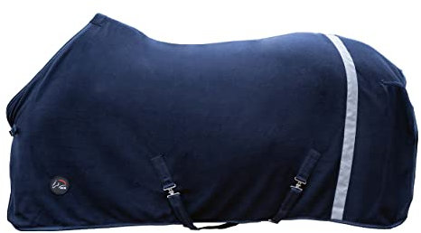 HKM Reflection Pferdedecken Dunkelblau 145
