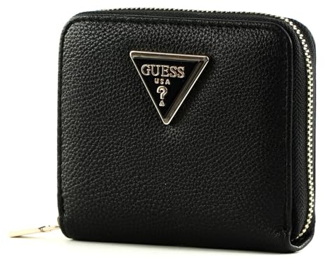 GUESS Meridian Small Zip Around Wallet Black