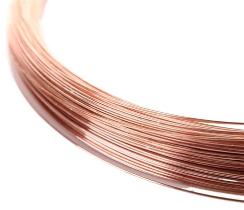 Hauptleitung Fest 1 Meter Länge, 99,90% Kupfer, roter Kupferdraht, blanker Draht, 0,5 mm, 0,8 mm, 1 mm, 1,5 mm, 2 mm, 2,5 mm, 3 mm Verbinder Webstuhl (Size : 2MM)