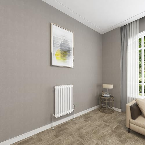 Sky bathroom 600x425mm 2 Column Radiator Horizontal White Cast Iron radiato Traditional Central Heating Radiator