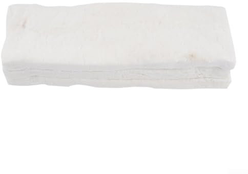 Lot de 3 éponges en laine de céramique, bioéthanol, calcium-magnésium-silicate, pour cheminée, foyer biologique, pour brasero de table, durée de combustion prolongée (30 x 10 x 2,5 cm)