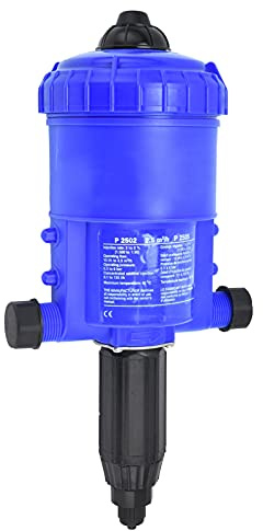 Inyector de Fertilizante 0,2-2%, Bomba Dosificadora Accionada por Agua G3/4 a G1 Rosca Macho Dispensador Automático de Dosificador de Líquido Químico para la Industria de Riego