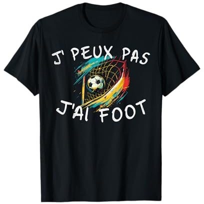 I Can't have football football Footballer player fans Funny T-Shirt