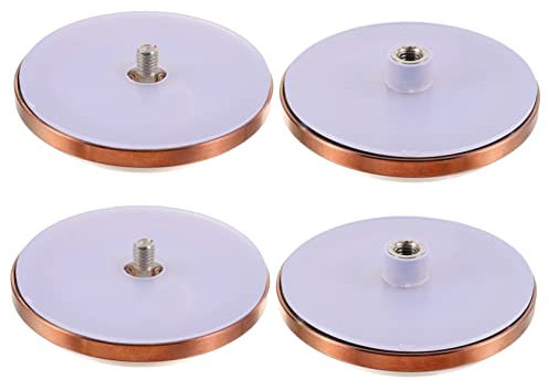 IWOWHERO 2stücke Edelstahl Duschgriff Pack Runde Türziehen Für Badezimmer Und Glastüren Rostfrei Hitzebeständig Elegante Ausführung Roségold Einfache Montage