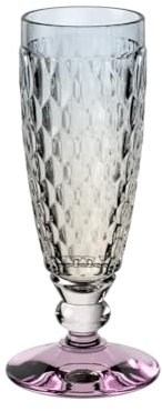 Villeroy & Boch - Boston Pearl bicchiere da spumante colorato e brillante, lavabile in lavastoviglie, bicchiere per spumante o champagne, prosecco, flute, bicchiere da champagne, cristallo