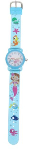 BESPORTBLE wasserdichte Kinderuhr mit Cartoon-Motiv Robuste und Langlebige Armbanduhr für Junge Mädchen Verstellbares Band für Verschiedene Handgelenkgrößen für Geburtstagsfeiern Schule