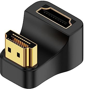 YIZITU 180 Degree 8K 60Hz Male To Female Converter Cable U-shaped Adapter Connector Extension Fit For Laptop
