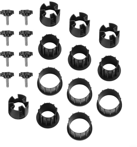 Accessoires de rechange pour pied de parasol avec durabilité améliorée pour l'extérieur (20 pièces)