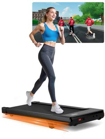 Copant Raceable Tapis de Marche avec Inclinaison, Tapis Roulant avec Courses Multi-Coureurs, Max 136KG 159KG APP Contrôle Tapis de Course avec Cours de Formation, Adapté aux Équipements de Haut Tech