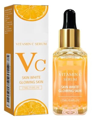 Sérum Visage À La Vitamine C - Éclaircissant, Hydratant Et Anti-âge, Réduit Les Taches Brunes Et Les Ridules(3PCs)