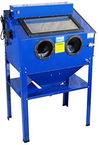 Sandstrahlkabine 220 L inkl. Beleuchtung BC-220 Typ 2 Sandstrahler Sandstrahlgerät sand blaster