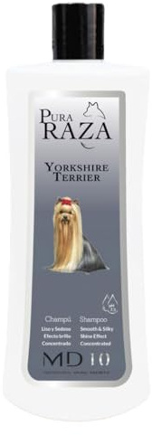 MD10 Hundeshampoo Gegen Geruch - Shampoo für Hunde - Hundeshampoo gegen juckreiz - Hunde Shampoo fellpflege Yorkshire Terrier - Hundeshampoo sensitiv Vegan und biologisch abbaubar 750ml