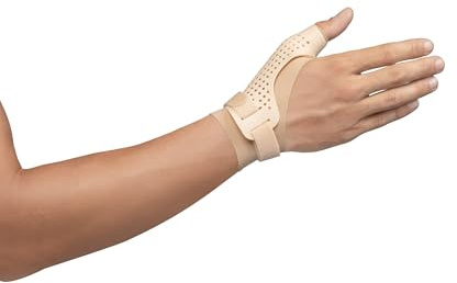 Férula inmovilizadora de pulgar transpirable izquierda (M)