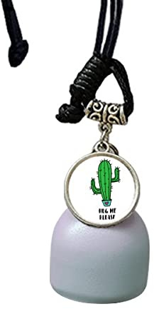 comp Hug Me Please Cactus Art Deco - Campana colgante para coche