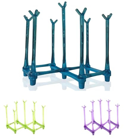 Retractable Cup Drying Rack for Drinking Bottle Drying Rack Drinking Drying Dranier for Bottle Dishes Holder Dryer Plastic Mug Tree Cup Stand Tray Holder for Kitchen Countertop,Office(Random Colours)