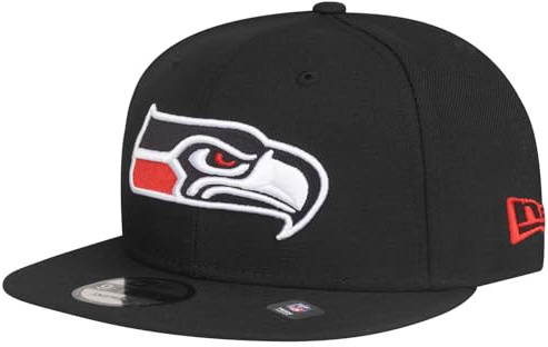 New Era 9Fifty Snapback Cap - Seattle Seahawks schwarz/rot