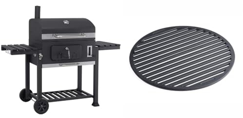 Grillwagen Toronto XXL + Guss-Grillrost-Einleger