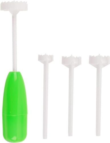 Obstentkerner Gemüsetwister Veggie Drill Mit Vier Bohraufsätzen, Gemüse-Corer, Veggie Corer Drill Fruit Corer Mit Ergonomischen Anti-Rutsch-Griff, Vegetable Corer Und Aushöhlen Zucchini 4 Größen