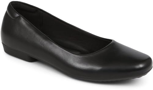 Pavers Womens Rounded-Toe Ballet Flats | All Year Round | Pumps Shoe