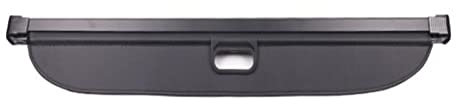 DZSMACHENGSM Gepäckschutzschild Für Mercedes Für Benz ML W166 ML320 ML350 ML400 500 2013-2017 Hintere Laderaumabdeckung Partition Vorhang Screen Shade Trunk Security Shield(Schwarz)