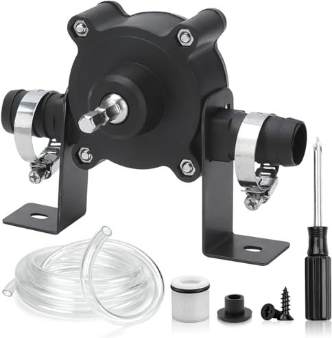 Bomba de Taladro Eléctrica de Perforación Manual Mini Taladros para Bomba Portátil Autocebantes Bombas de Transferencia para la Casa el Jardín y el Aire Libre Bombear Agua Diésel Fluido de Aceite