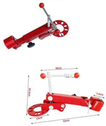 VINTORKY Metal Roller Tool Für Auto-reparaturen Hochleistungs-rollwerkzeug Zur Kotflügelverbreiterung Und Radkastenformung Geeignet Für Fahrzeuge Bis Schrauben Rot