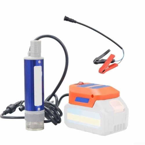 Pompa a Batteria Efficiente agli Ioni di Litio da 18 V Progettata per Diesel, Olio e Acqua con Prestazioni Robuste e Dimensioni Compatte (Senza batterie)