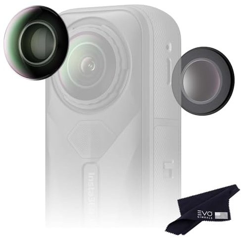 Insta360 X5 Replacement Lens Complete Kit | with 2× Official Replaceable Lenses for Insta360 X5, Plus Tools to Replace and Clean The Lens